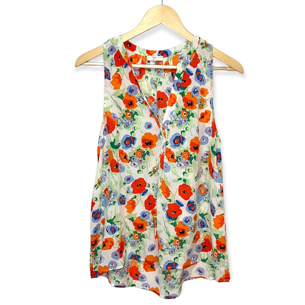 Joie Silk Floral Tank Small
